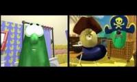Veggietales Silly Song with Larry Comparison