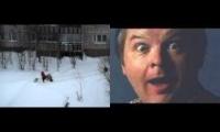 Thumbnail of benny hill, makes stuff funny, even a pack of wild dogs 