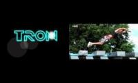 the wipeout is a grid (with Tron)
