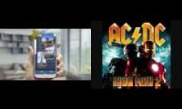 Samsung Galaxy S4 commercial with AC/DC Highway to Hell