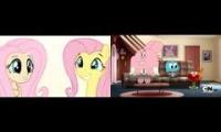 Fluttershy's Lament is Paranormal Activity