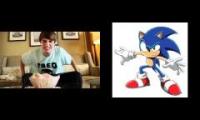 fred talks about classic sonic (funny)