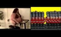 the hamster dance and a fat girl