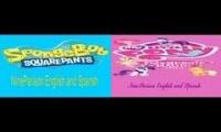 spongebob vs mlp sparta remix nineparison comparison