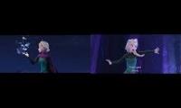 Disney Frozen Multi-Language + English Side By Side