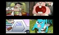 dream land spartan has sparta quadparison (The Amazing World Of Gumball vs The Fairly Oddparents )