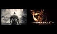 Dark Souls II Soundtrack - Milfanito & Nameless Song - Dark Souls Soundtrack mix