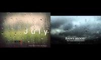 July + Rain and things