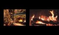 Christmas mashup+ Fireplace