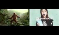 dancing orangutan monkey