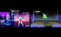 Dance Central 3 VS Just Dance 4 VS Dance Mash-Up - Mr Saxobeat