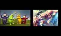 Attack on teletubbies