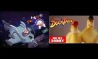 DuckTales Theme Song Animated and with Real Ducks