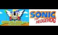 Sonic green hill zone 8 bit mashup