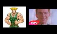 Guile's Theme Gonna Give You Up