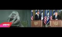 Benjamin Netanyahu sings Chandelier by Sia