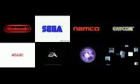 8 logos of well known video game companys