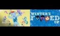 Even ponies have winter problems