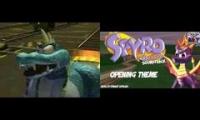 Spyro the Dargon meets the Donley Kong Country