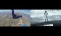 Guy has seizure while skydiving - Interstellar mashup