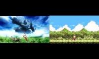 Xenoblade Chronicles: Gaur Plains Original + 8-bit remix
