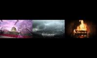 Thumbnail of Hang chillout mix with rainy mood and fire place