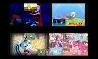 spongebob vs mlp quadparison english vs spanish remake