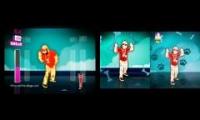Who Let The Dogs Out - Just Dance gameplay - Comparison