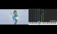 Syncing Piano and Lyrics - I'll Fly (MLP S5E5 Song)