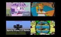 sparta side by side 10 remake featuring starlight glimmer homer simpson the wither and spongebob!