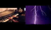 iron maiden dance of the death with thunderstorm