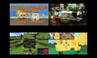 sparta quadparison SpongeBobSquarePantsYes DoraTheExplorerNo's favourite sparta remixes #1