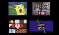 Spongebob, Talking Ben, Princess Morbucks and Klasky Csupo has a Sparta Madhouse V3 Remix