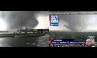 Tuscaloosa Tornado Radar vs. Ground