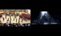 Vader critiques marching band's "duel of the fates"