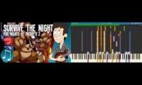 survive  the night piano mashup