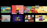 Nickelodeon VS Cartoon Network Sparta Remix Eightparison