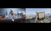 Battlefield GTA Truck Stunt