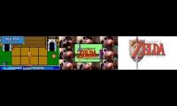 The Dark World (The Legend of Zelda III: A Link to the Past): 8-bit vs. Acapella vs. Original