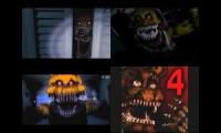 Five Nights At Freddy's 4 sparta quadparison
