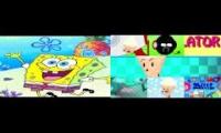 Spongebob and ice-cream Sparta extended comparison