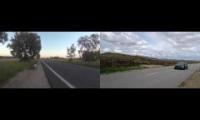 BMW E46 M3 vs Subaru BRZ Turbo Fly By