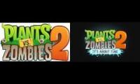 Plants Vs Zombies 2 Music 9 world mash