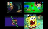 Dog, Kai-Lan, Klasky Csupo And Spongebob has a Sparta Madhouse V3 Remix