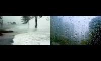 Tropical Storm And Rain - 60 Minutes