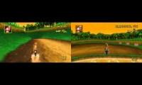MKWii Race: Jungle Parkway Non-SC WR vs First SC WR