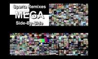 Sparta Remixes Mega Side by Side Quadparison