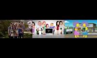 Modern Family intro (Simpsons and Family Guy edition)