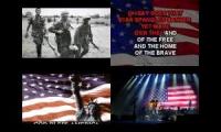 Patriotic video mash up