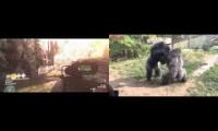 Gorilla Fight Metal MLG